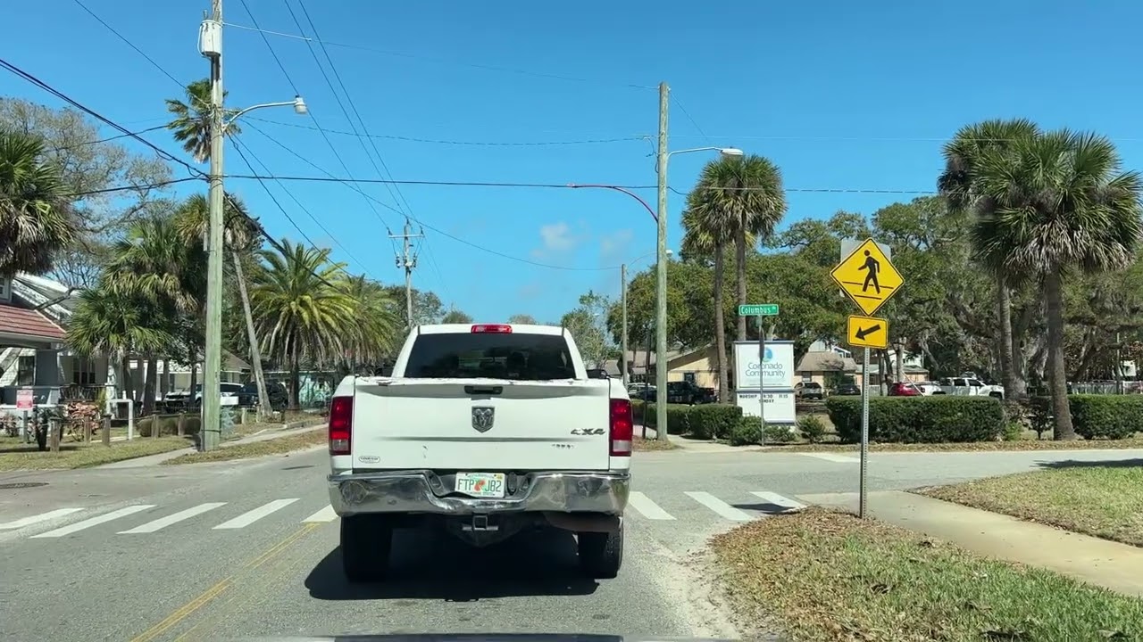 New Smyrna Beach, Florida Drive POV!