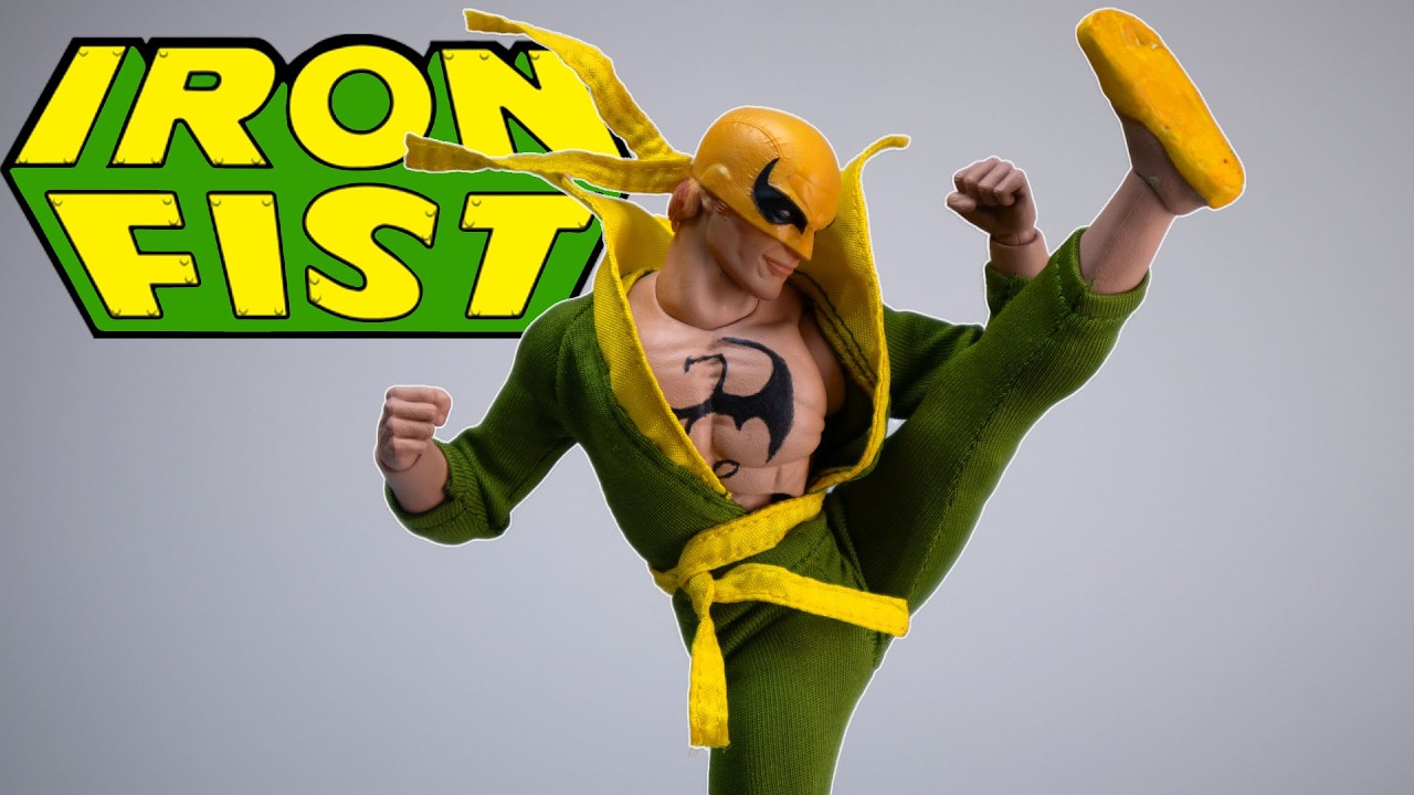 FIRST EVER CLASSIC IRON FIST CUSTOM FIGURE (Mezco)
