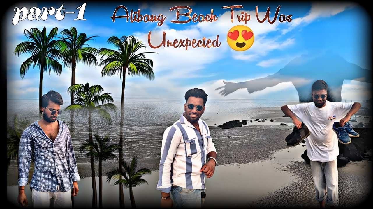 🚣Alibaug beach⛱️ colaba fort(maharashtra)😍