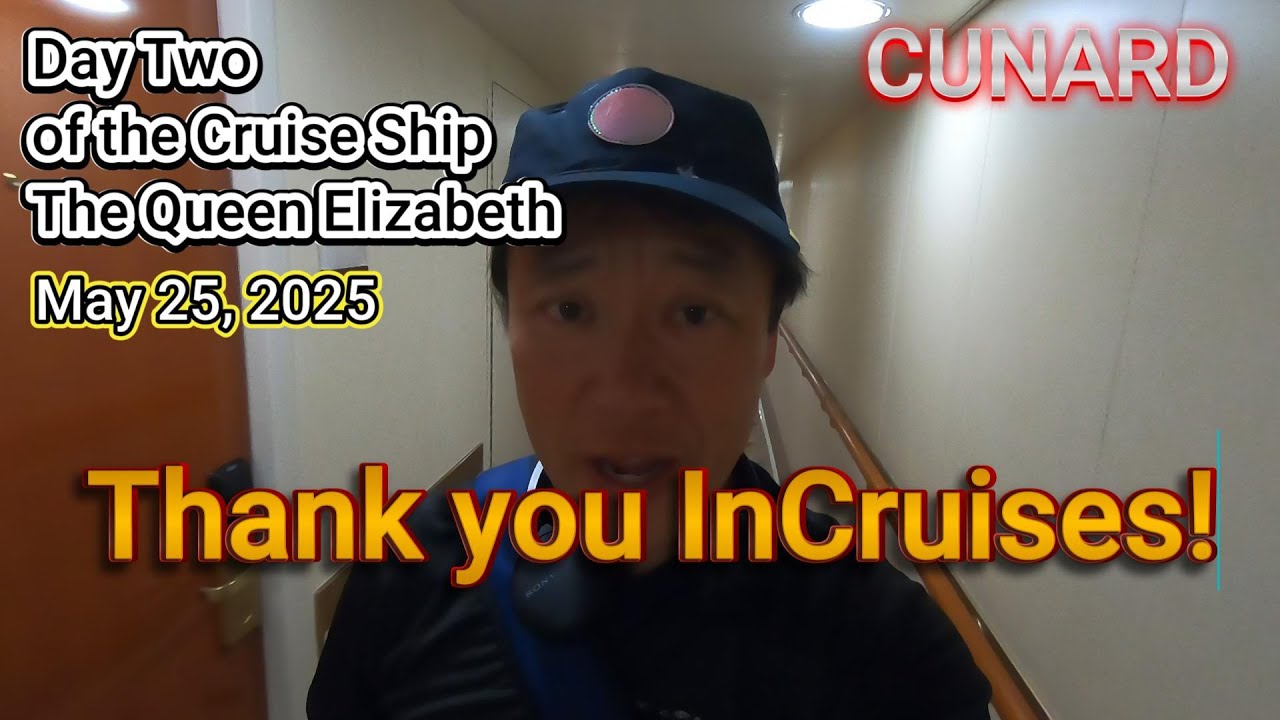 Day 2 of my cruise on the Queen Elizabeth bound for Alaska- Thanks to inCruises!