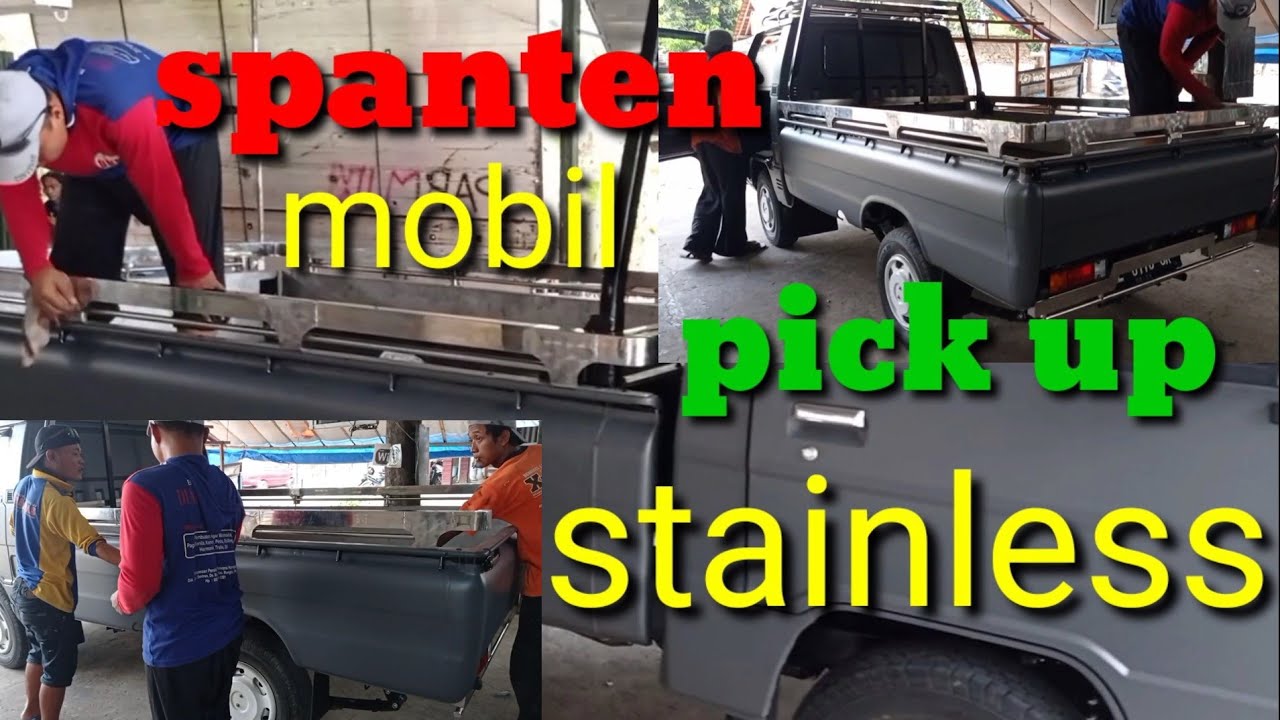 Cara membuat spanten mobil pick up