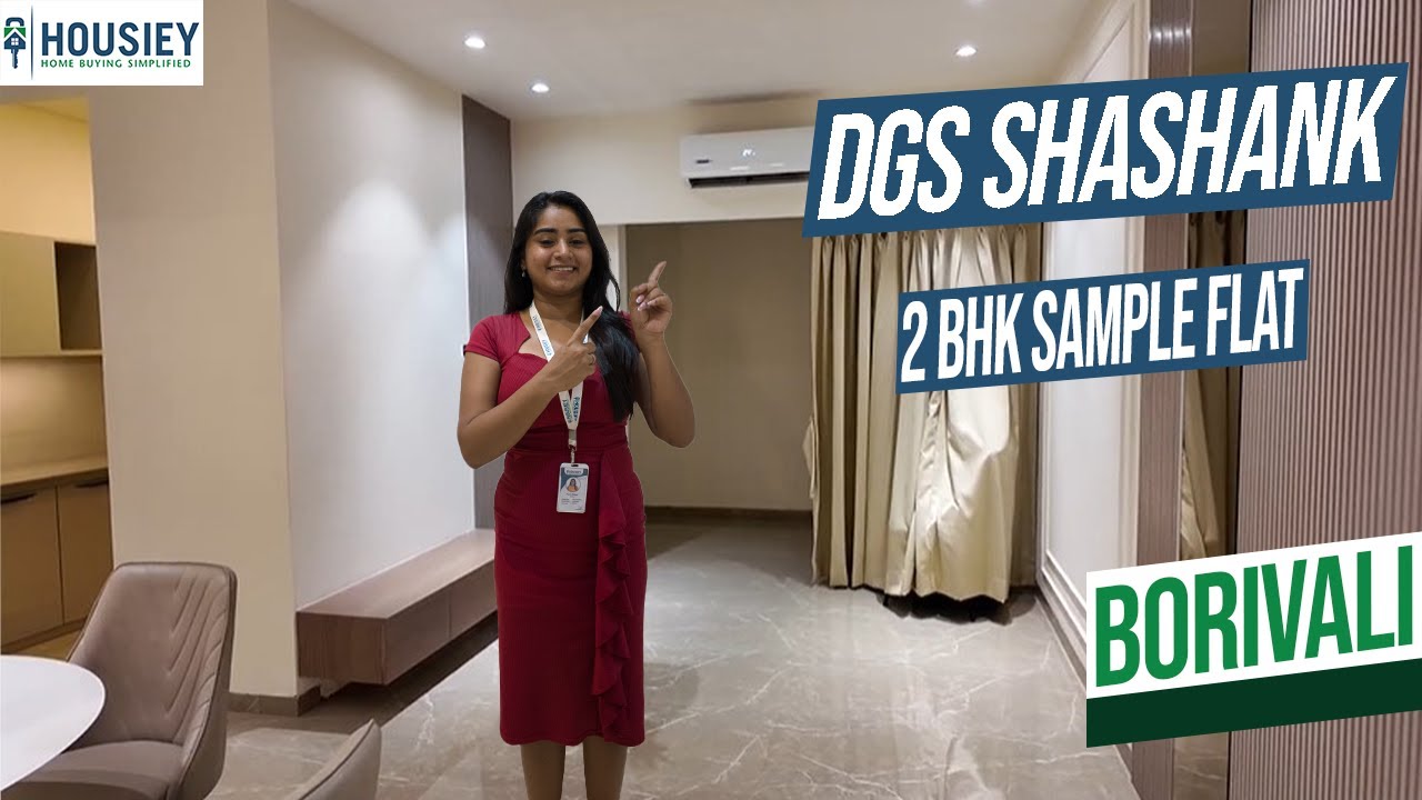 DGS Sheetal Shashank | 2BHK Luxury Sample Flat Tour In Borivali West | Price, Location & Review 2025