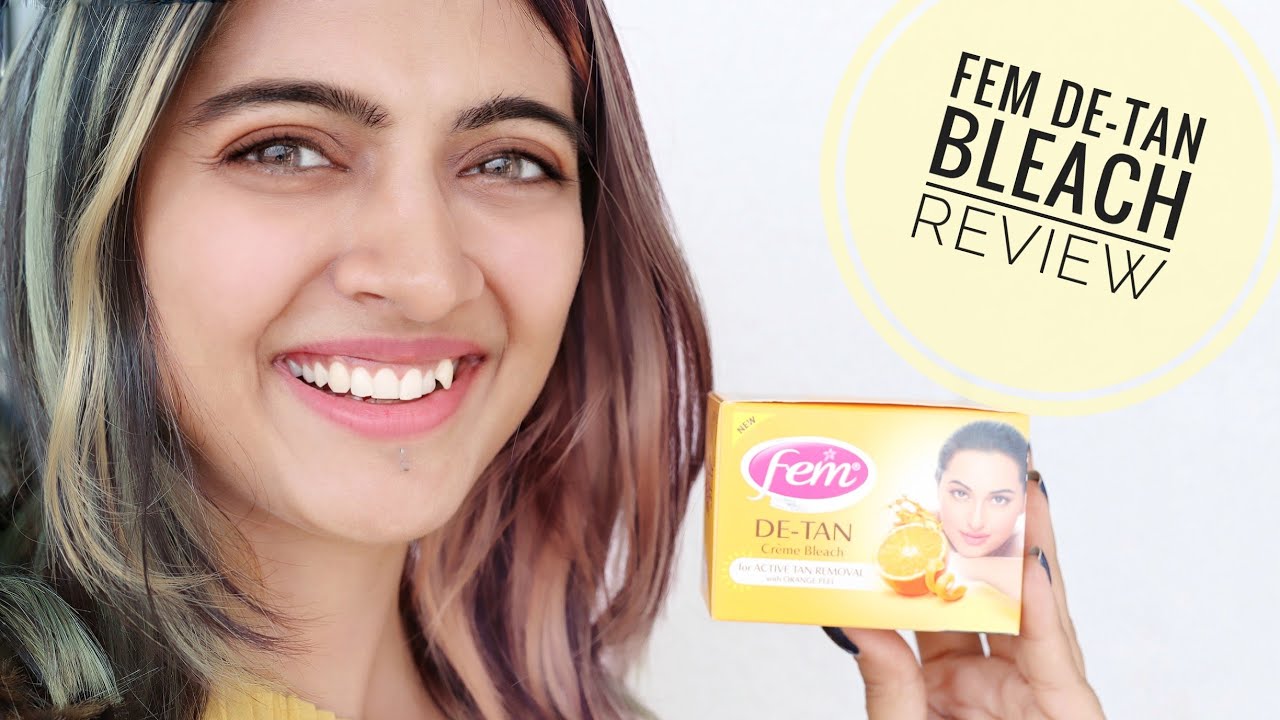 How To Remove Tanning From Face, Hands & Feet Instantly Using FEM De-tan Bleach | SuperWowStyle