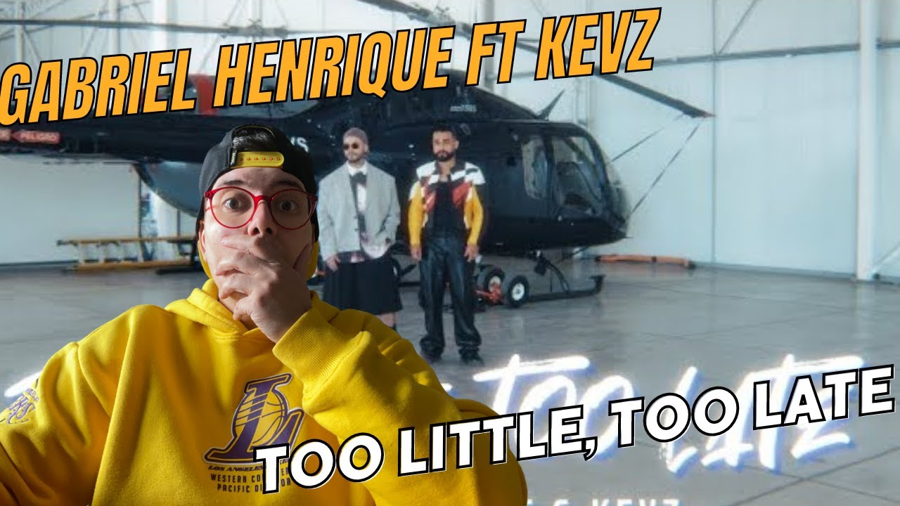 OH MY THIS TWO! Too Little, Too Late (spanish version) - Gabriel Henrique, Kevz First time Reaction