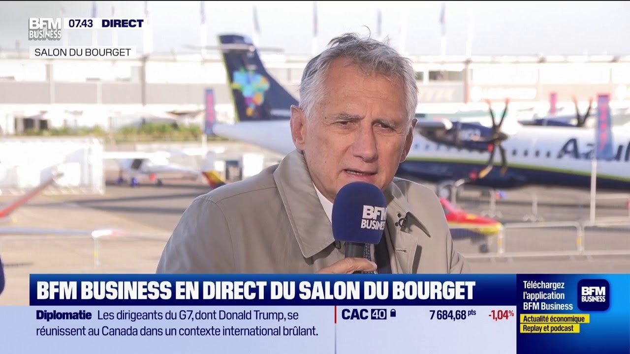 Le salon du Bourget ouvre ses portes, suivez notre &eacute;mission sp&eacute;ciale au milieu des avions