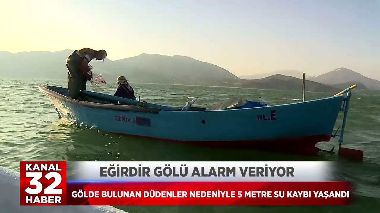 EĞİRDİR G&Ouml;L&Uuml; ALARM VERİYOR