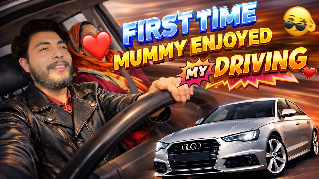 First Time Mummy Enjoyed My Driving_Meri Room kya Frames bhi hova 😍