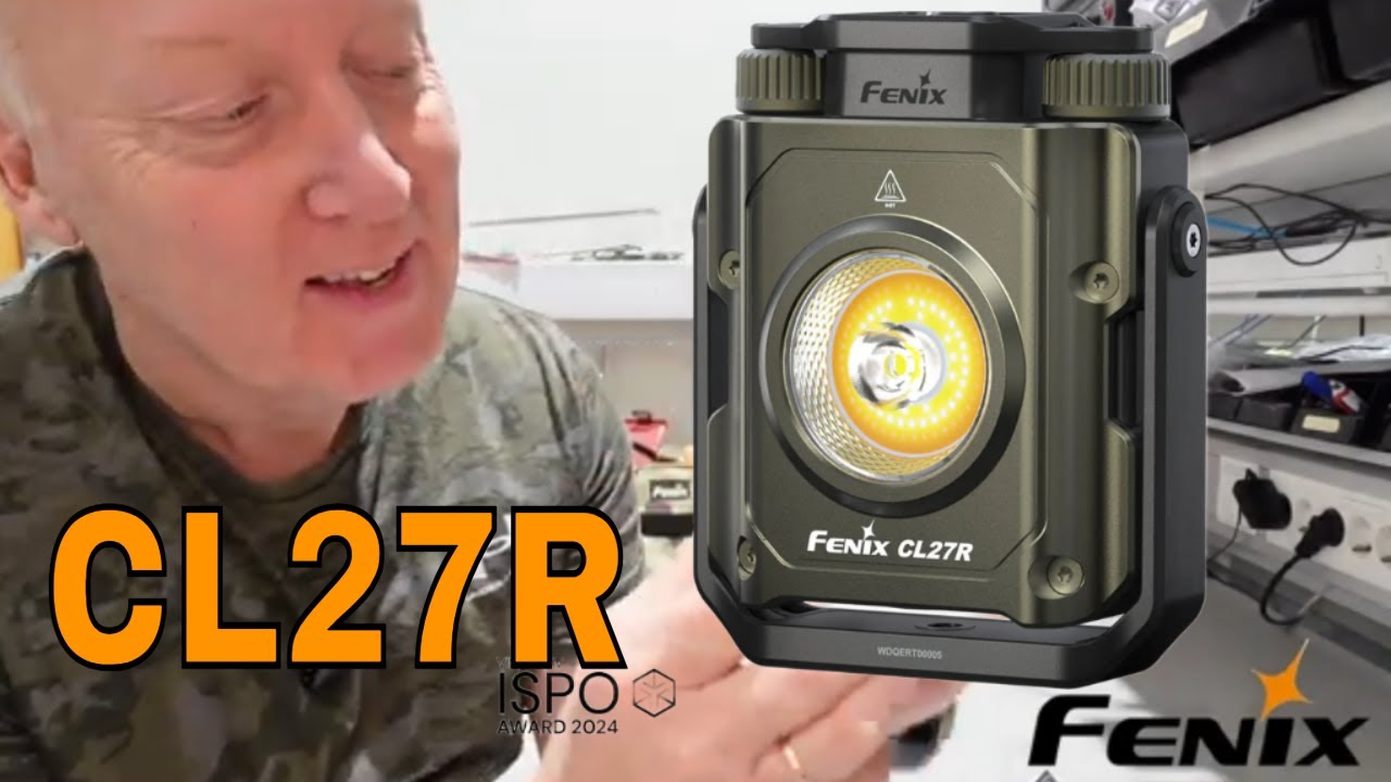 Review of the amazing FENIX CL27R lantern