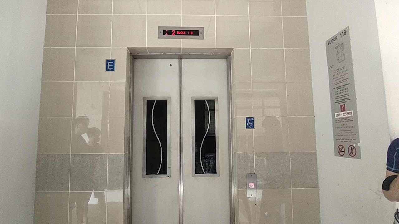 ULift, LG and Fujitec Elevators at Block 118 Aljunied.