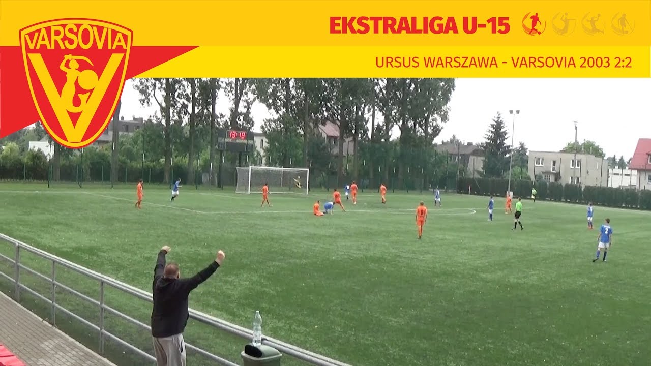 URSUS WARSZAWA - VARSOVIA 2003 2:2 - EKSTRALIGA U-15