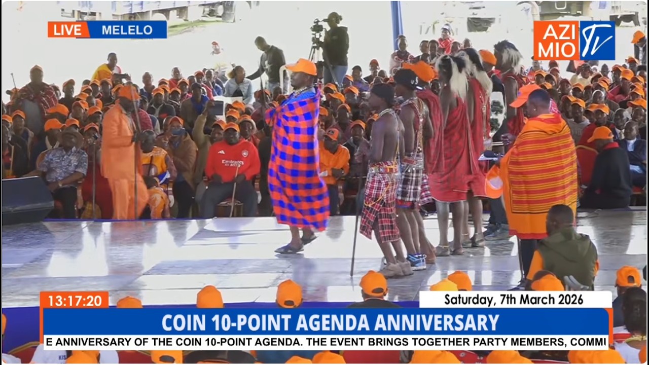 WATCH: ODM Battalion STORMS Narok In STYLE! Ledama Ole Kina Hosts ODM Linda Ground Mobilisation