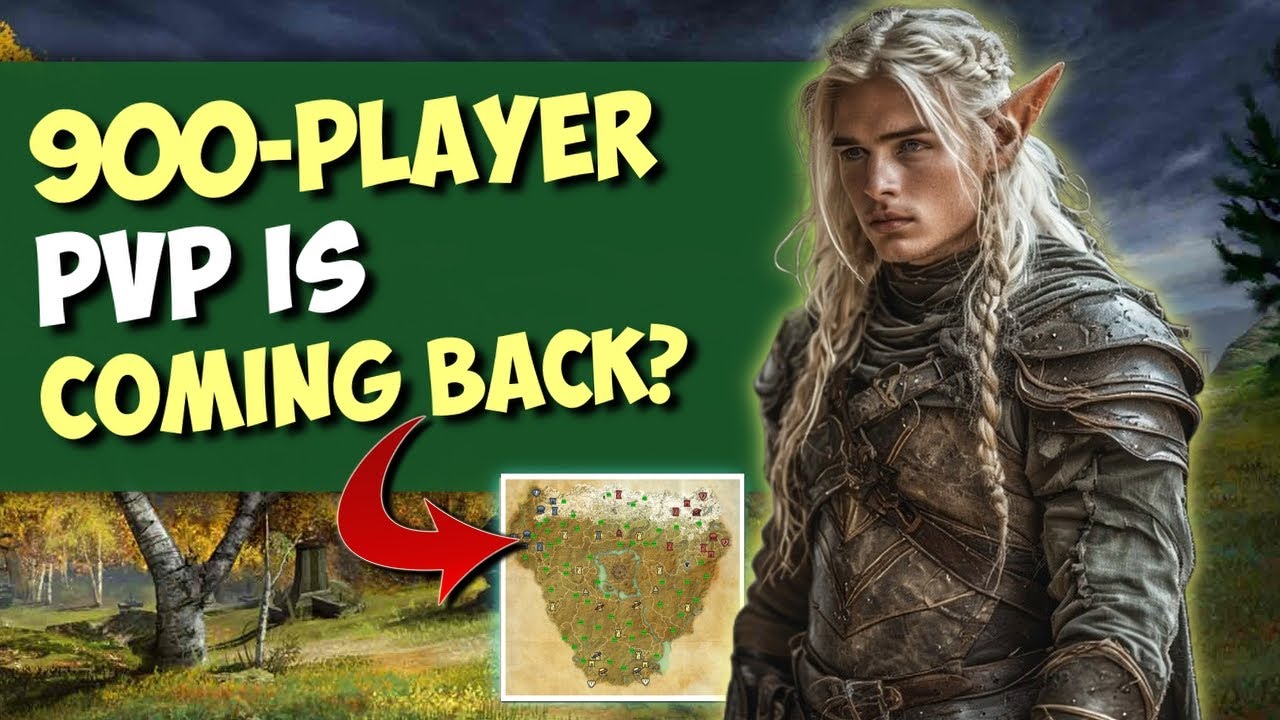 🤔ESO's PvP Overhaul: 900 Players in Cyrodiil?! Devs Speak Out
