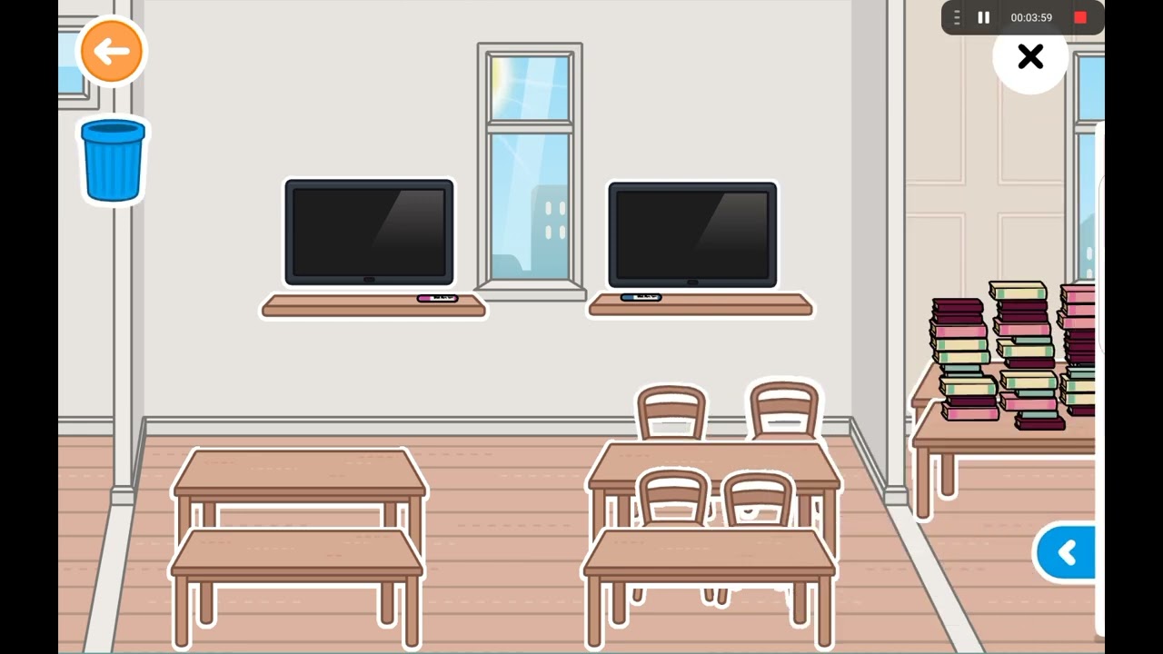 How to make a free school 🏫💗#tocaboca#freeschool#blackstrawberry