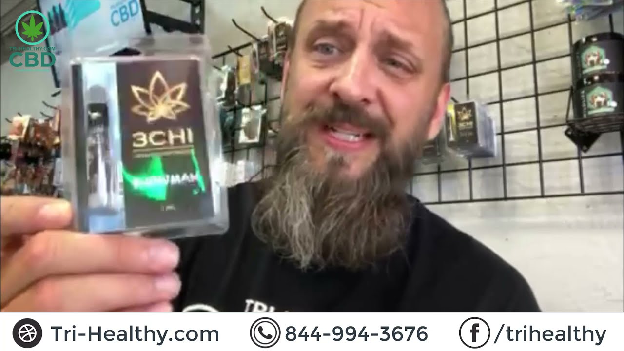 S1E138 - 3Chi Delta 8 THC Vape Cartridge Snowman Review
