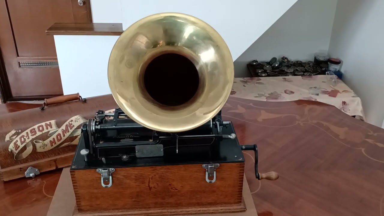EDISON CYINDER PHONOGAPH FOWLATCH(COLOMBIA