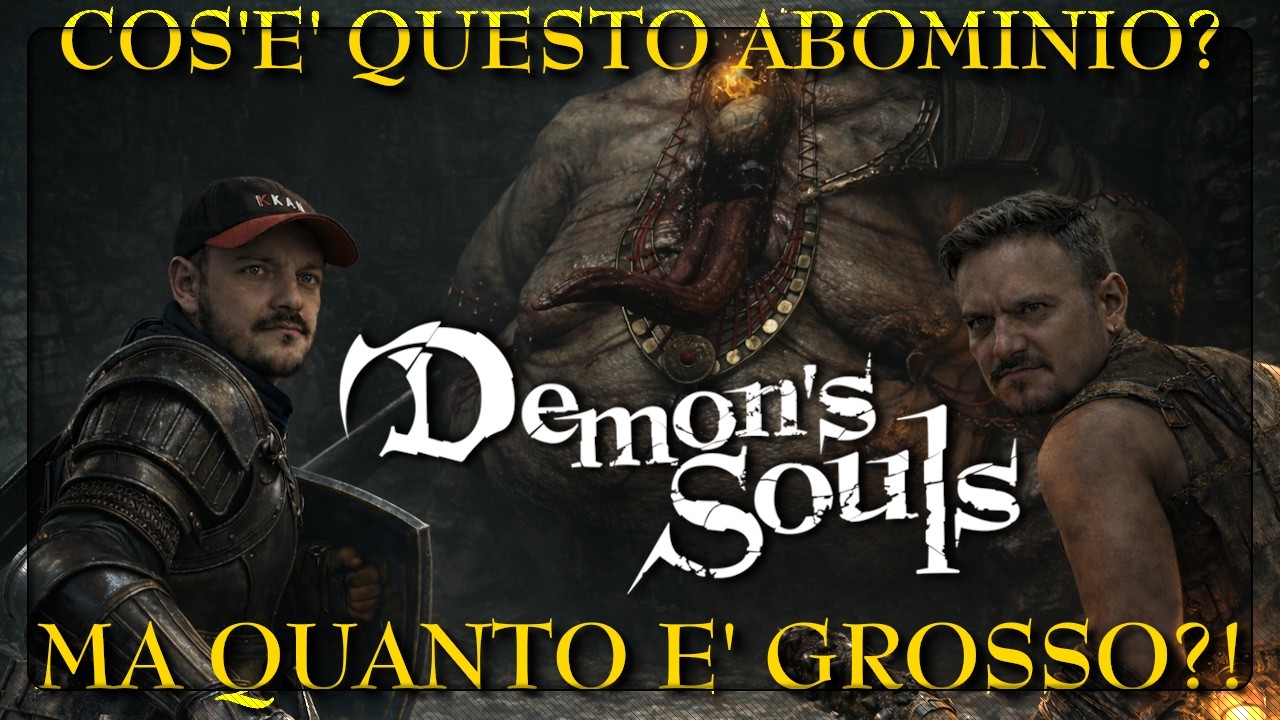 DEMON'S SOULS in CO-OP Ep.3 - Abbiamo affrontato l’ADJUDICATOR! tra rage e risate 😱 [BLIND RUN]