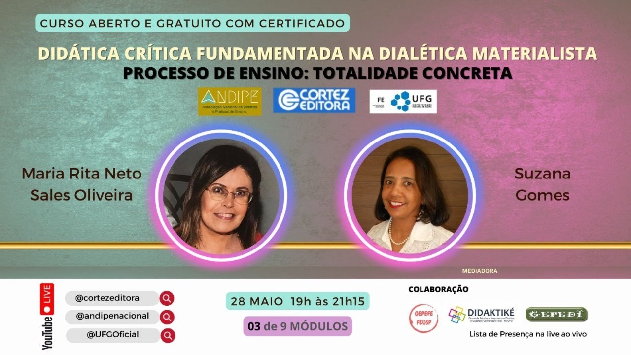 Did&aacute;tica cr&iacute;tica fundamentada na dial&eacute;tica materialista