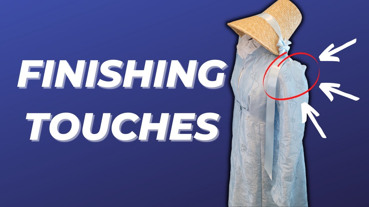 Using SCRAPS to Dress Up Regency Style Coat | PART ONE