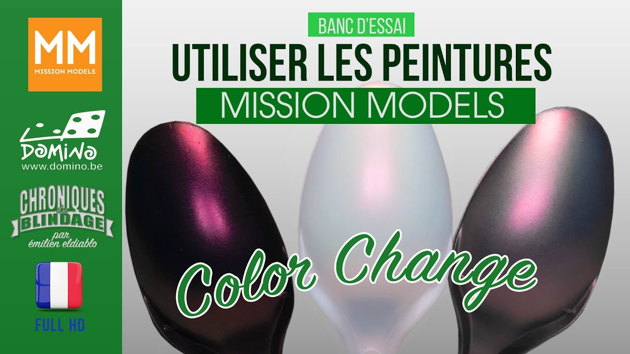 ⭐️BANC D'ESSAI⭐️ - Utiliser les peintures COLOR CHANGE Mission Models