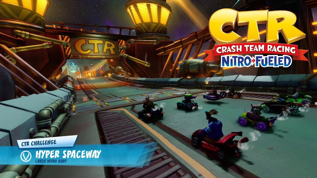 CTR Nitro Fueled - Hyper Spaceway - CTR Challenge