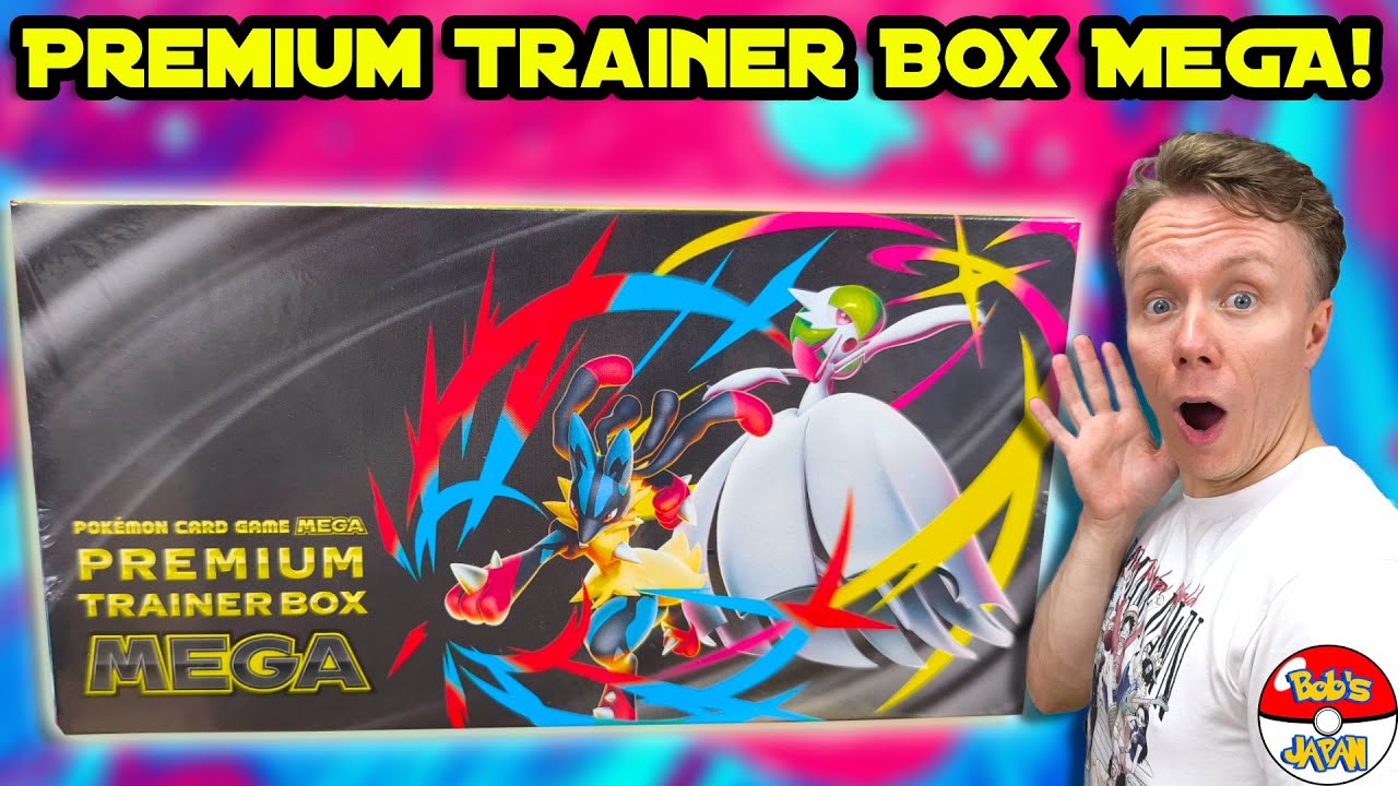 Opening Japan’s Pokemon Premium Trainer Box MEGA – 20 PACKS of Mega Brave & Symphonia! 🔥