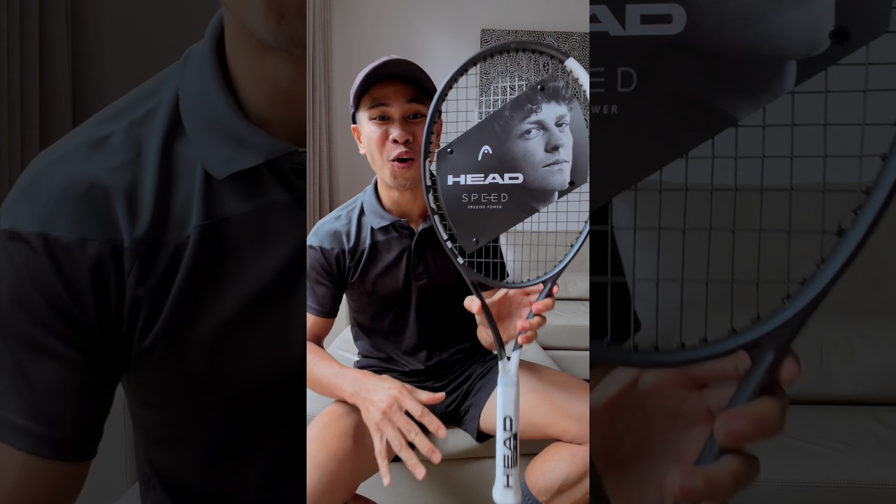 Unboxing the new HEAD SPEED 2026 Tennis Racket endorsed by Jannik Sinner with me