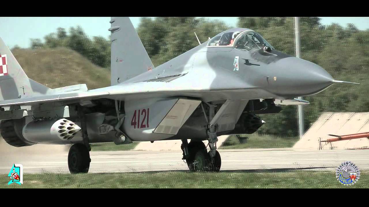MiG-29 with B-8 22nd Tactical Air Base - Malbork