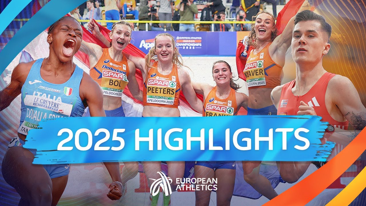 TEARS 🥲, RECORDS and double GOLDS | 2025 Highlights from European Athletics