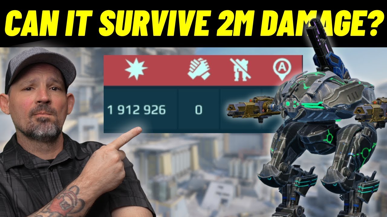 How I Made Fenrir Survive 2 Million Damage | War Robots
