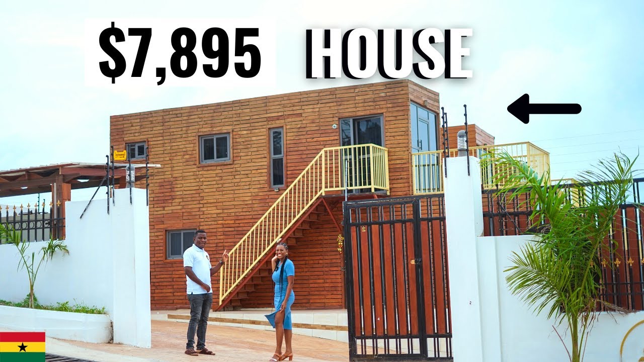 He turned shipping containers into hotel apartments in Ghana | Residential container tour