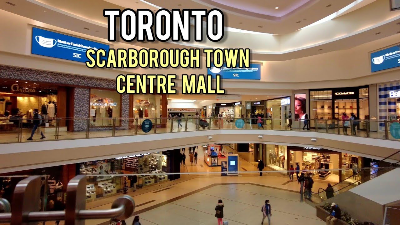 Scarborough Town Centre (STC)  shopping mall in Toronto, Ontario, Canada