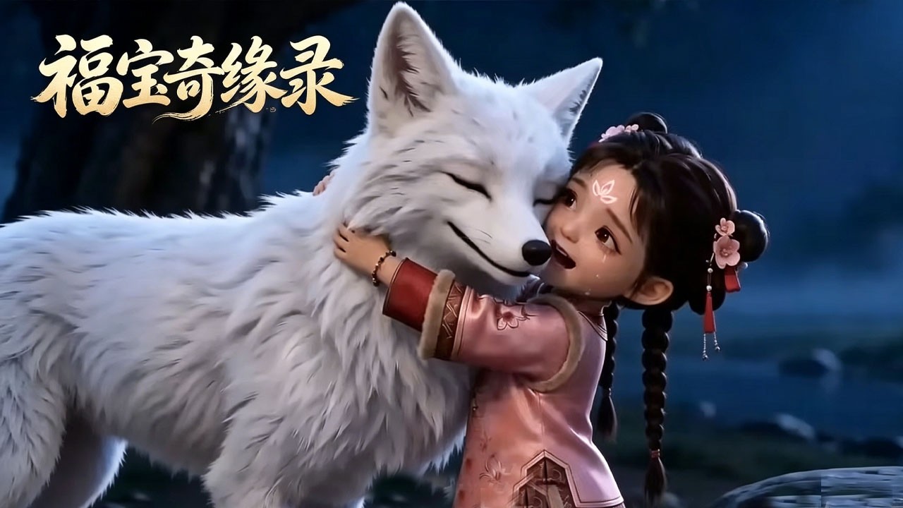 ✨热播漫剧推荐：《福宝奇缘录》超爽来袭！灵狐小十九下凡历劫，成了豆腐店的小福宝。开心落彩花，难过花变色，还有精灵暗中守护，萌翻全镇！#一纸漫剧