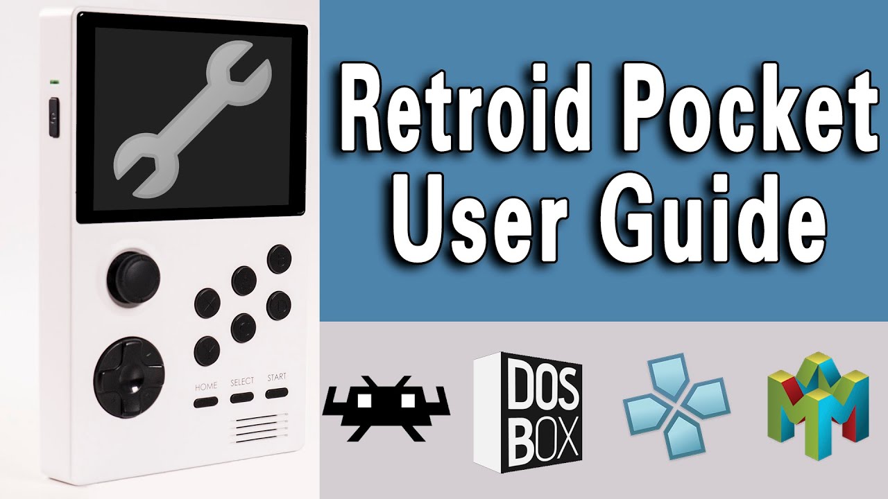 Retroid Pocket Android User Guide - RetroArch/Mupen64/PPSSPP/DOSBox