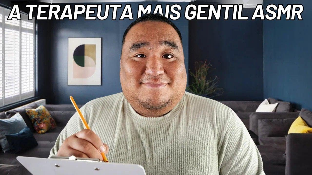 ASMR | A terapeuta mais gentil fazendo um teste de personalidade com você
