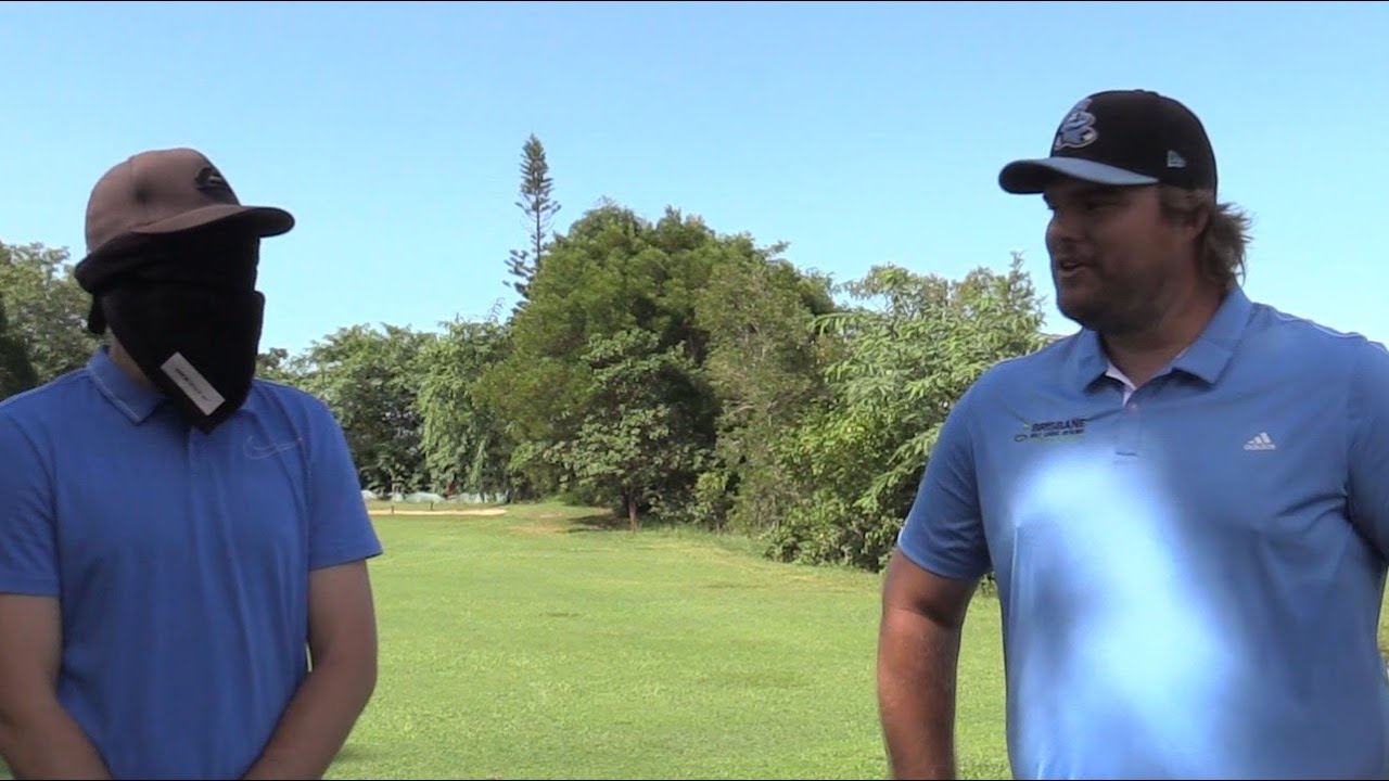 Brisbane Golf Course Reviewer Funny Golf Blindfold Par 3
