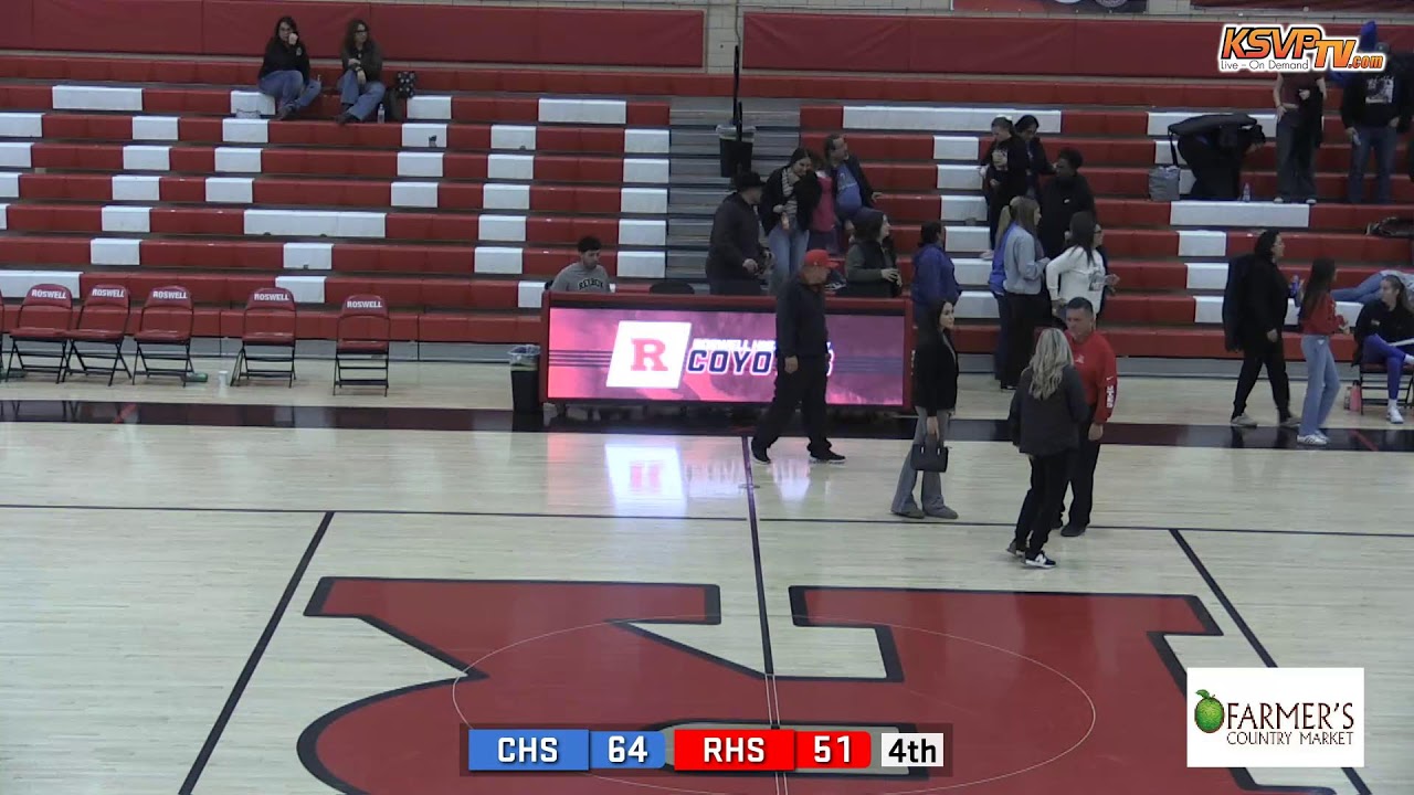 Roswell Boys Basketball vs.Carlsbad