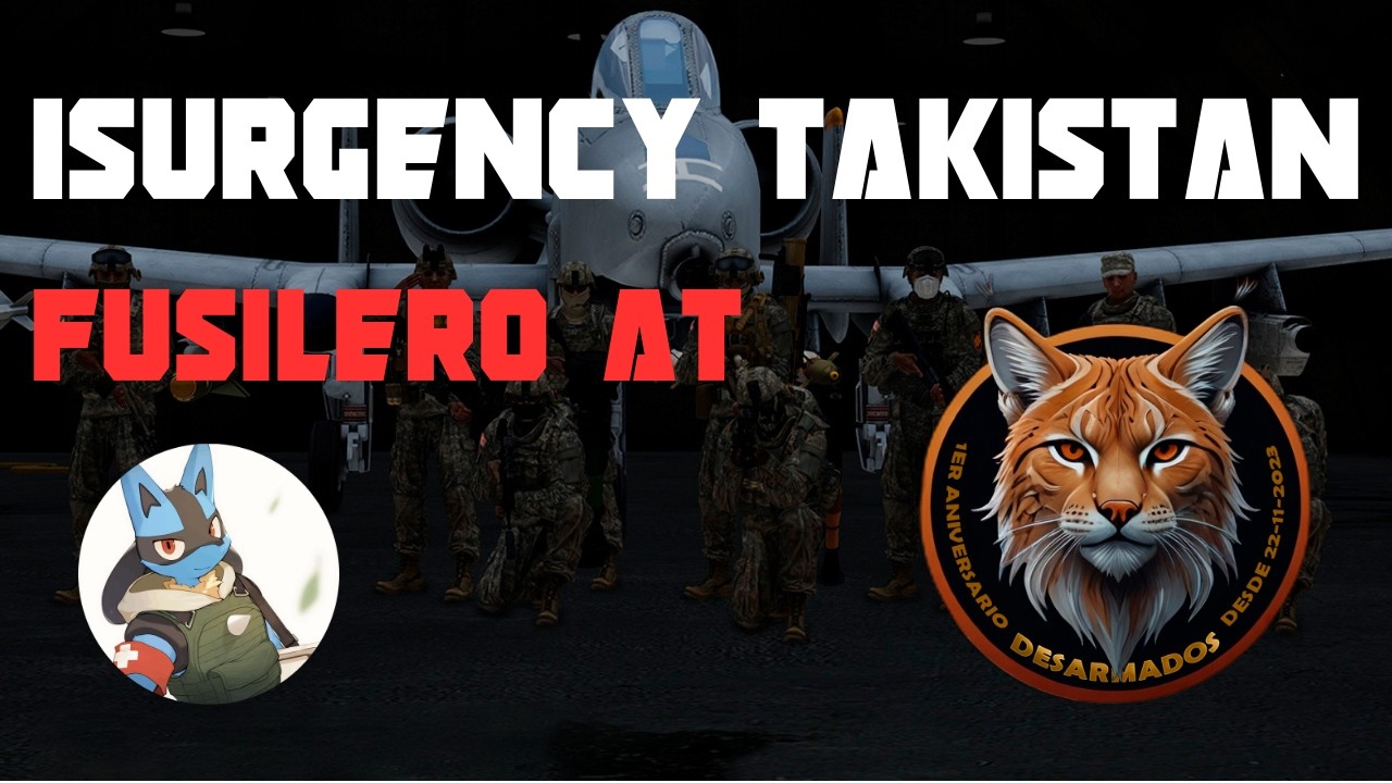 INSURGENCY TAKISTAN Fusilero AT - Arma 3 (primer video)