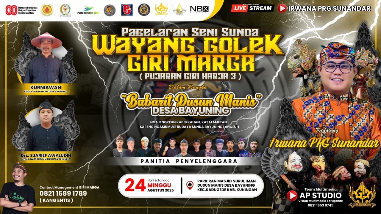 🔴LIVE WAYANG GOLEK 