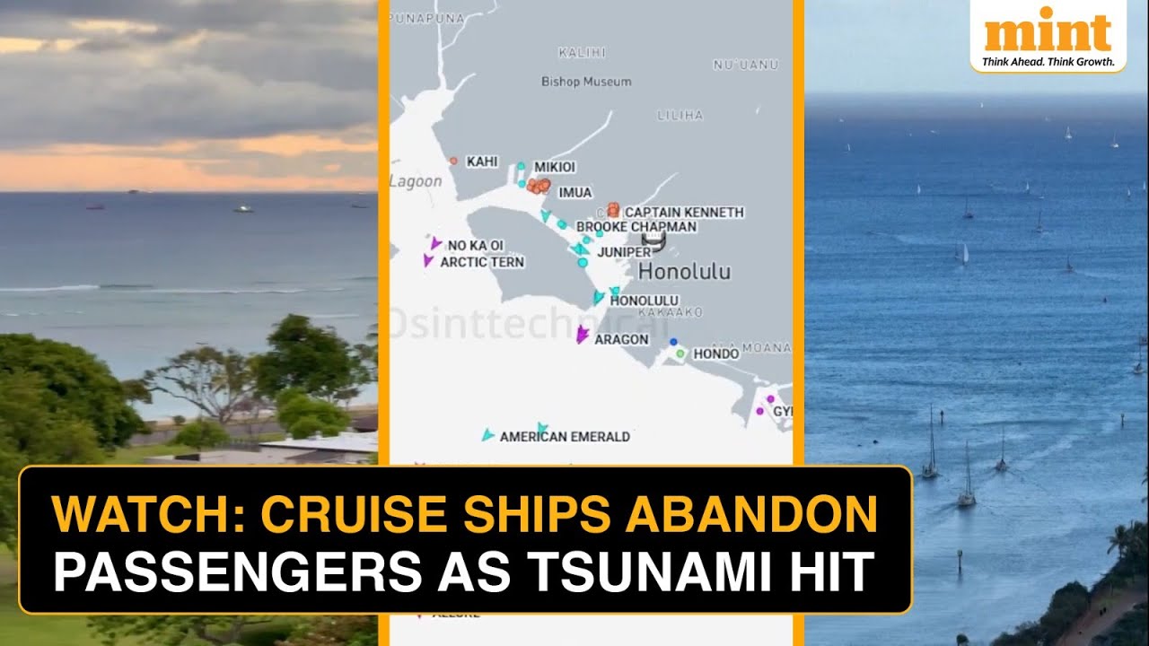 Tsunami Panic: Cruise Ships In Hawaii Leave Passengers At Dock As 8.8 Magnitude Earthquake Struck