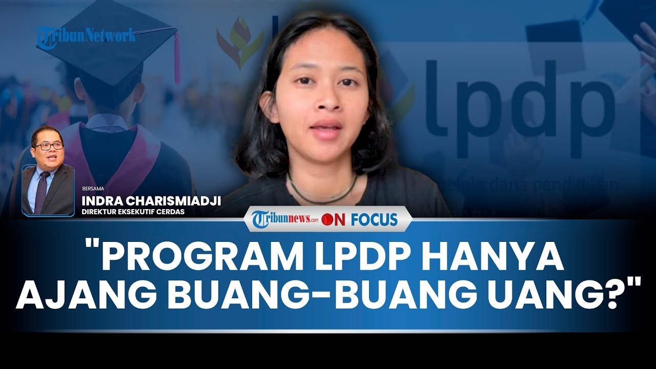 🔴[PORTRAIT] Polemik Alumni LPDP 