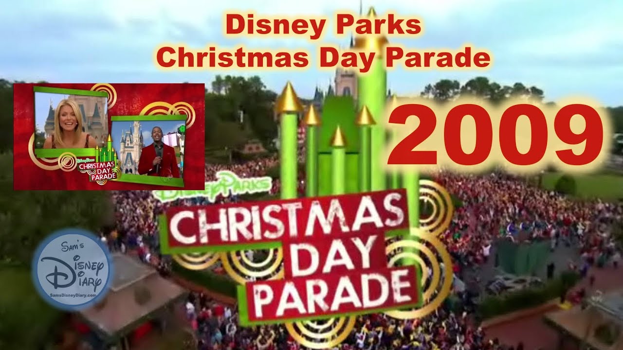 2009 Walt Disney World Christmas Day Parade | Kelly Ripa | Nick Cannon | Demi Lovato | Stevie Wonder