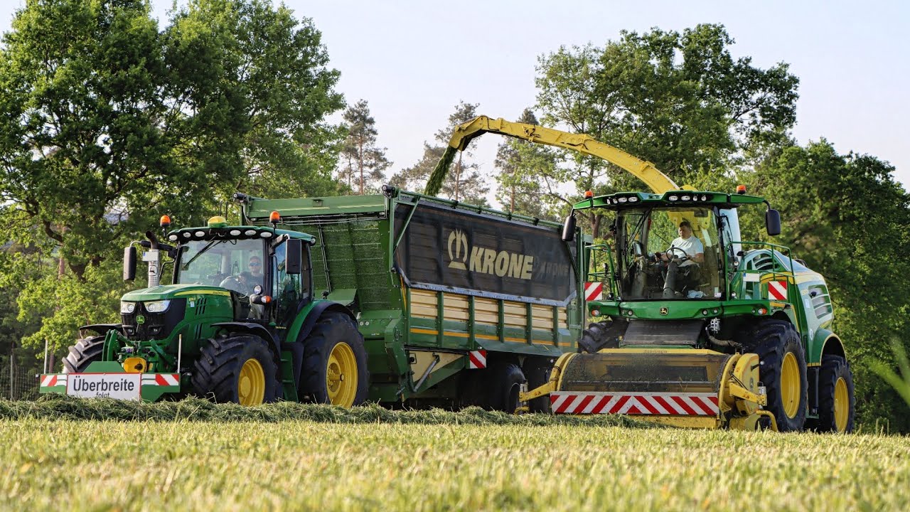 Grashäckseln 2022 | John Deere & Fendt | 8300i|6920 Sound!|6155R|Fendt 939|724