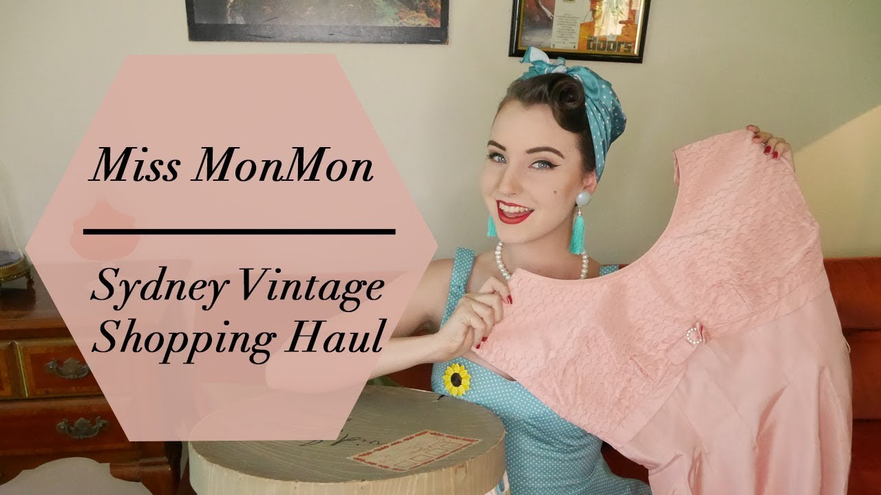 Sydney Vintage and Pinup Clothing Haul - Miss MonMon
