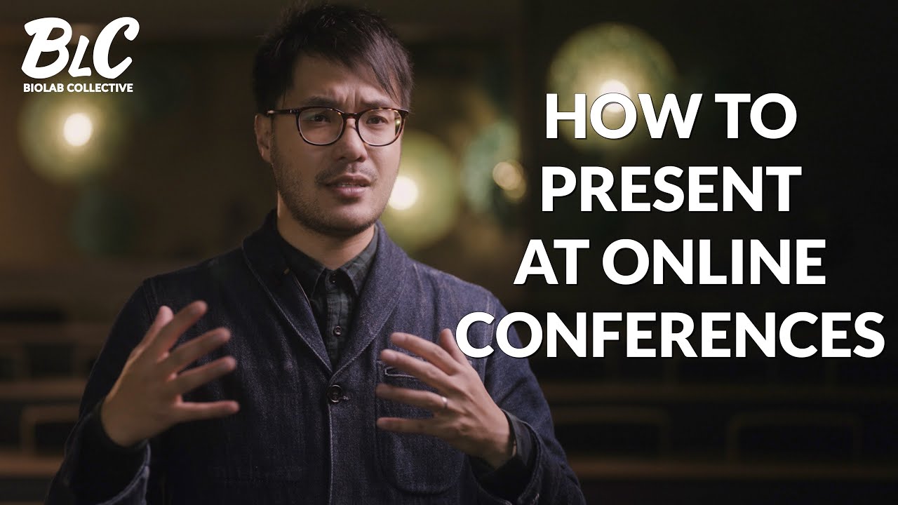 How to present at online conferences