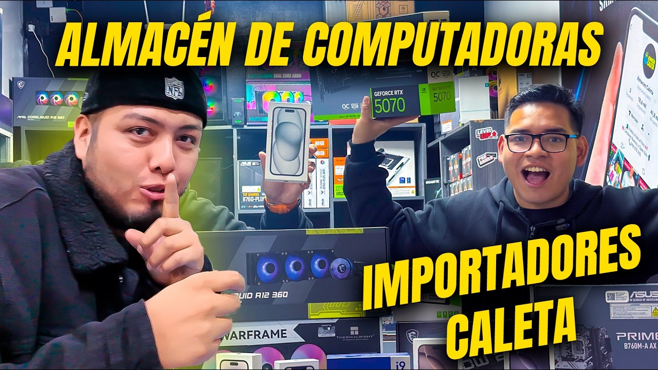 ALMACEN de REMATES GIGANTE de COMPUTADORAS Y CELULARES ( IMPORTADORA CALETA )