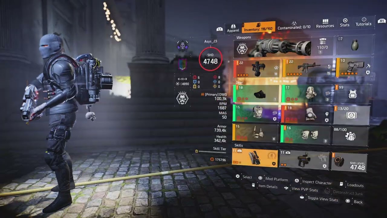 Tom Clancy's The Division 2 Paradise speed one shoot💯💯💯