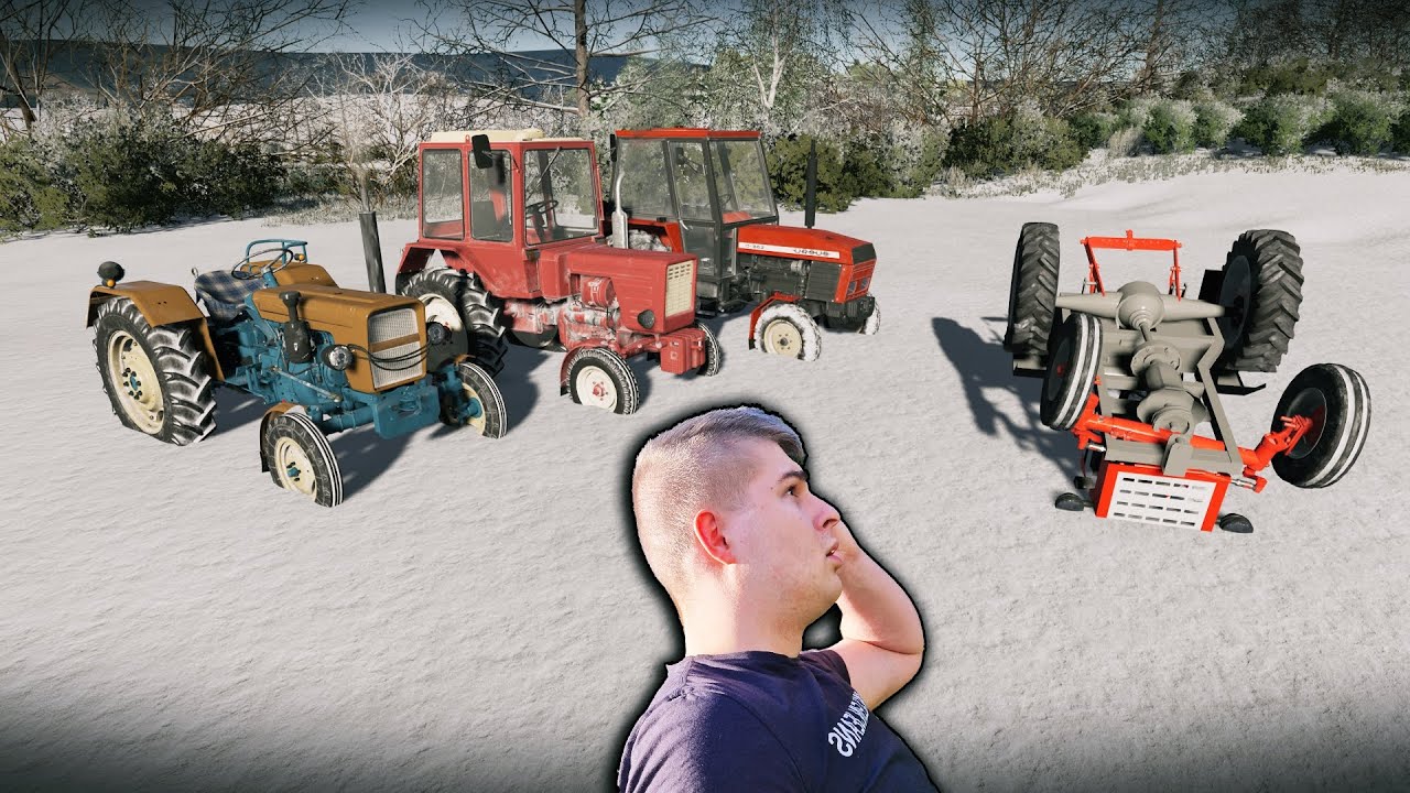 DRIFTY CIĄGNIKAMI😱 URSUSY / WŁADEK / ESIOK🚜 KUPOWAĆ TE PRZYCZEPY❓ KONIEC ZIMY 🐷POSTĘPOWY  ROLNIK🐮23