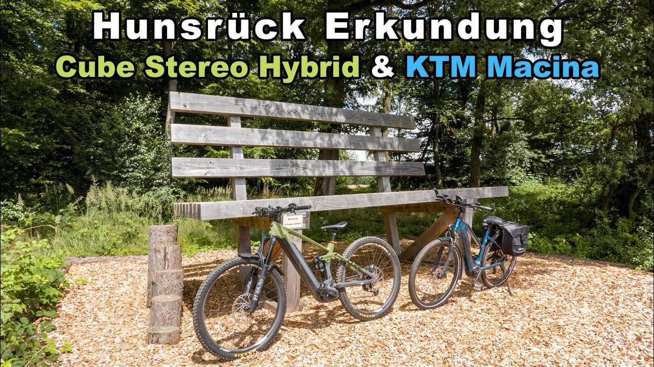 Auf Umwegen zum Schinderhannes-Radweg | Cube Stereo Hybrid & KTM Macina