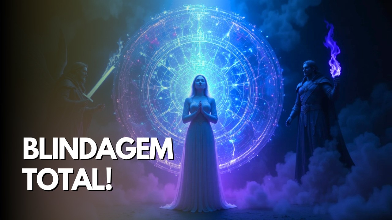 NENHUM MAL TE ALCANÇA: O Escudo de Safira de Arcanjo Miguel e Saint Germain