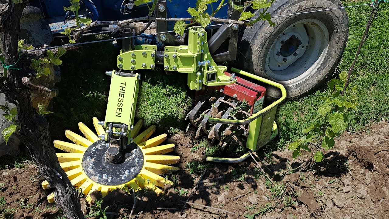 The Best Way To Weed Vineyards, Hemp, & Trellised Orchards Without Chemicals!